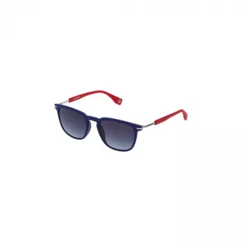 CONVERSE SCO051Q520R22 Gafas de sol de hombre, rectangulares, Negro/Gris, 52 mm