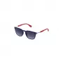 CONVERSE SCO051Q520R22 Gafas de sol de hombre, rectangulares, Negro/Gris, 52 mm