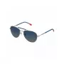 CONVERSE SCO25357579P Gafas de sol unisex rectangulares - Montura negra brillante, lentes ahumadas, 57/17/140 mm