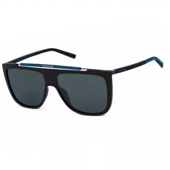 Converse Gafas de sol unisex SCO23099U28Z Rectangulares Havana Montura de acetato Lentes marrones 99mm