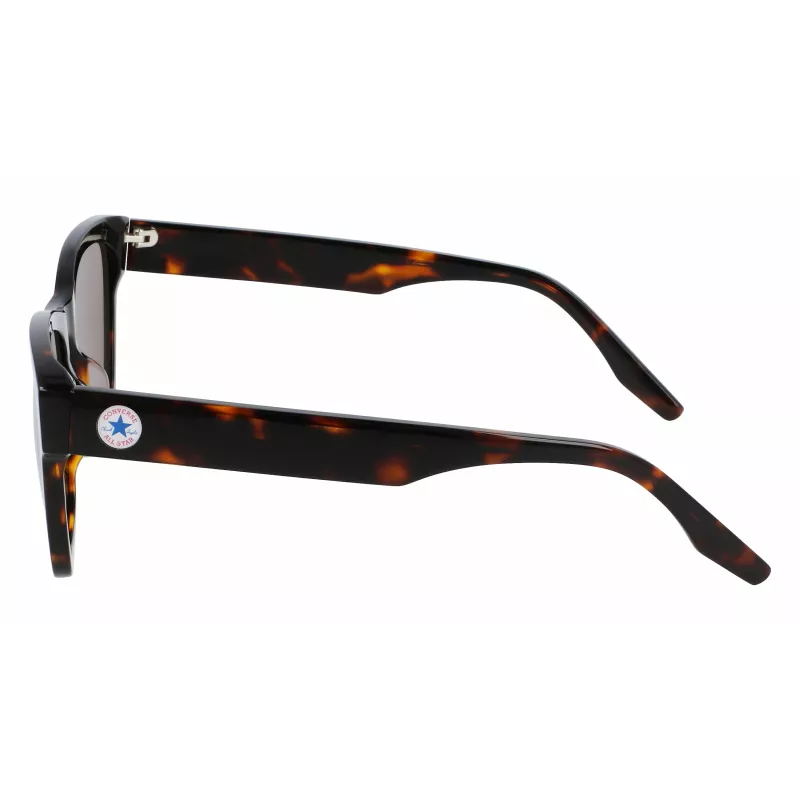Gafas de sol rectangulares de mujer CONVERSE C501SALTAR239 - Cristal smoke - Montura de acetato negra - 56/18/140 mm