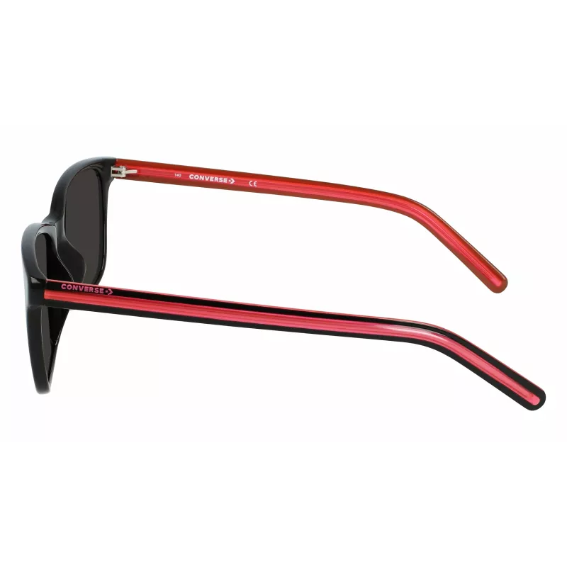 Gafas de sol de mujer CONVERSE CV506SCHUCK01 - Montura negra, lentes grises, 57 mm