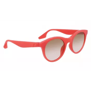 CONVERSE Gafas de sol para mujer V554SRESTORE - Montura de plástico rectangular con lentes de policarbonato grises - Protección UV400 - Ancho de lente 49 mm