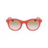 CONVERSE Gafas de sol para mujer V554SRESTORE - Montura de plástico rectangular con lentes de policarbonato grises - Protección UV400 - Ancho de lente 49 mm