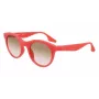 CONVERSE Gafas de sol para mujer V554SRESTORE - Montura de plástico rectangular con lentes de policarbonato grises - Protección UV400 - Ancho de lente 49 mm