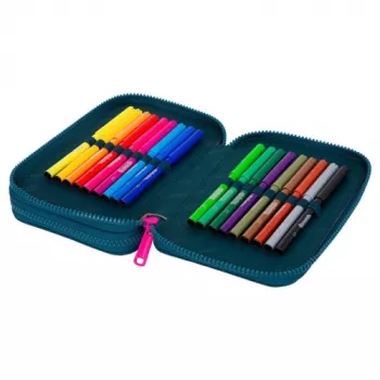 CoolPack Jumper 2 Sunny Day Estuche escolar de doble piso con accesorios