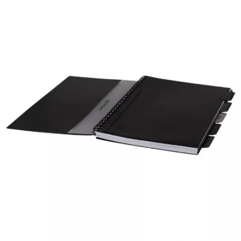 COOLPACK Cuaderno de espiral A4 negro