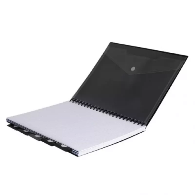 COOLPACK Cuaderno de espiral A4 negro