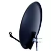 Antena parabólica CORAB 80 cm gris oscuro (ASC-800M-C) - parabólica offset para satélite