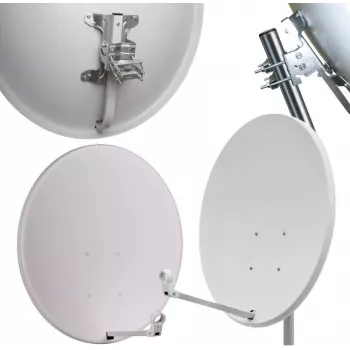 CORAB antena parabólica 90 cm estándar blanca (COR-900SAE-J) - satélite