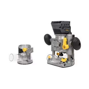 Fresadora de batería DB18V-061 18V sin escobillas con base fija y base de inmersión