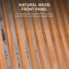 Corsair FRAME 5000D WOOD RS carcasa de PC mid-tower, blanco/nogal, cristal templado, ATX, E-ATX, Micro-ATX, Mini-ITX, acero/plástico, gaming
