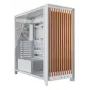 Corsair FRAME 5000D WOOD RS carcasa de PC mid-tower, blanco/nogal, cristal templado, ATX, E-ATX, Micro-ATX, Mini-ITX, acero/plástico, gaming