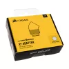 Corsair Hydro X Series adaptador giratorio de 45° - racor para refrigeración líquida - blanco (pack de 2)