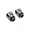 Corsair Hydro X Series Adaptador giratorio de 90° G1/4 Cromo (pack de 2) – CX-9055008-WW
