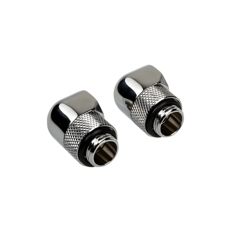 Corsair Hydro X Series Adaptador giratorio de 90° G1/4 Cromo (pack de 2) – CX-9055008-WW