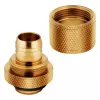 Corsair Hydro X Series XF Racores de compresión G1/4 13/10 pack de cuatro - Oro