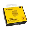 Corsair Hydro X Series XF Racores de compresión G1/4 13/10 pack de cuatro - Oro