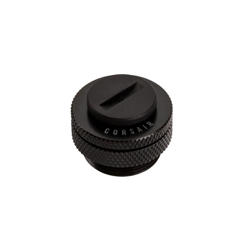 CORSAIR Hydro X Series XF Tapón de llenado G1/4 inch rosca interior - Negro