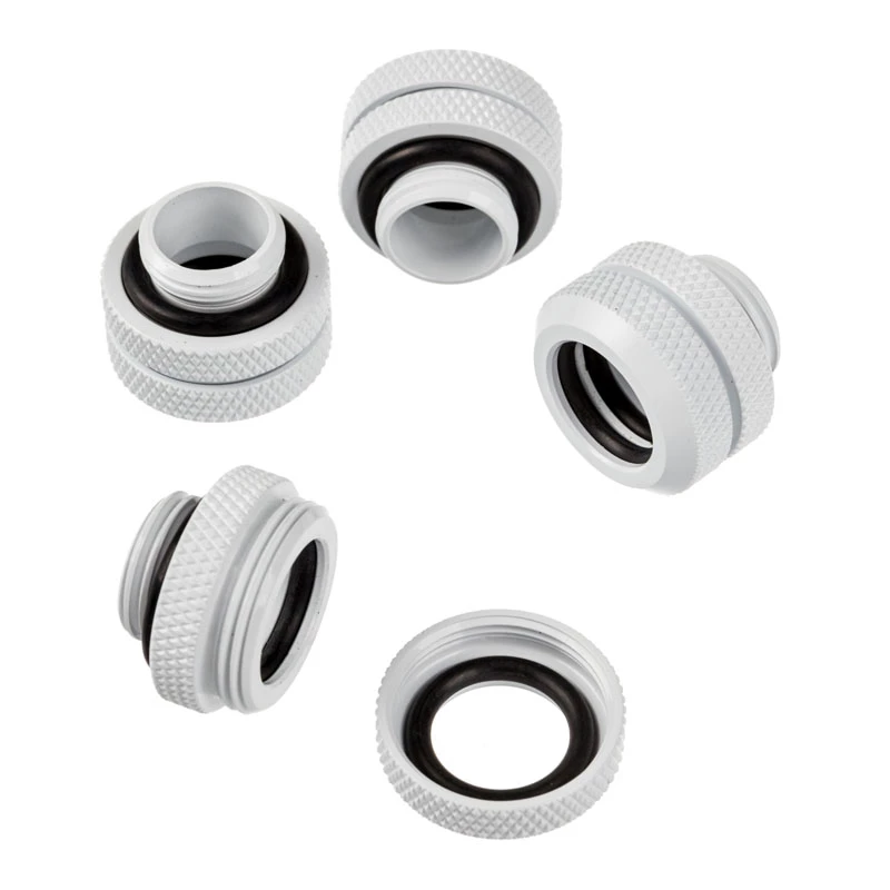 Corsair Hydro X Series XF Hardline Racor 12mm OD - Blanco (Pack de 4)