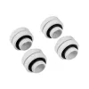 Corsair Hydro X Series XF Hardline Racor 12mm OD - Blanco (Pack de 4)