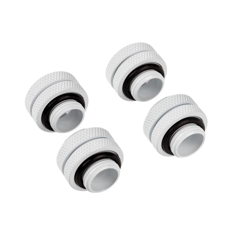 Corsair Hydro X Series XF Hardline Racor 12mm OD - Blanco (Pack de 4)