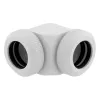CORSAIR Hydro X Series XF Adaptador Hardline 90 grados 12mm OD a 12mm OD Hardtube - pack de 2, Blanco