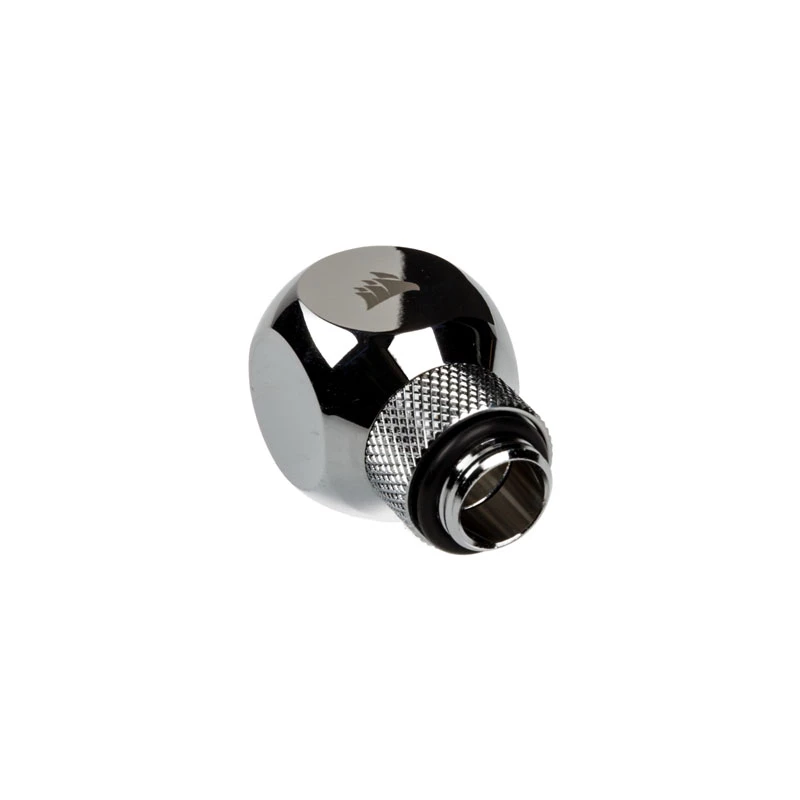 Corsair Hydro X Series XF Divisor en Y giratorio G1/4 macho a 2x G1/4 hembra - Plata cromado
