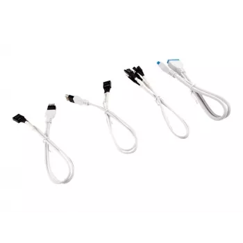 Kit de extensión para panel frontal con funda premium Corsair - 30cm (negro)
