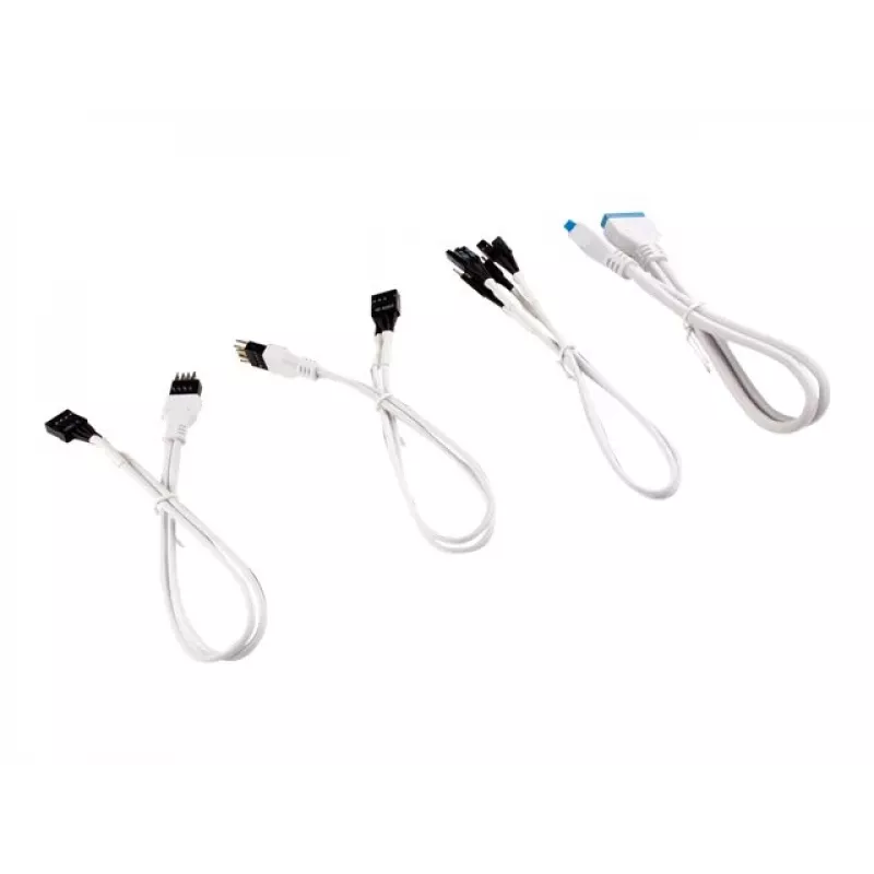 Kit de extensión para panel frontal con funda premium Corsair - 30cm (negro)
