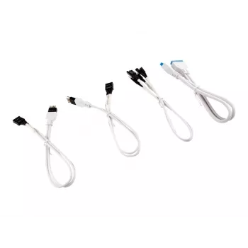 Kit de extensión para panel frontal con funda premium Corsair - 30cm (negro)
