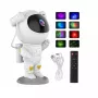 Proyector CP 3D Astronaut con cabeza giratoria 360 grados Star Sky & Nebula con mando a distancia blanco