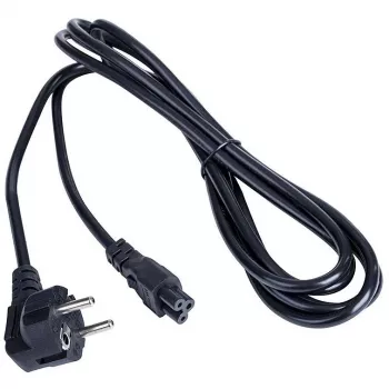 CP NB-10A Cable de alimentación Euro 3-Pin C5 IEC 3m Hybrid Standard C/E/F CEE 7/7 Negro