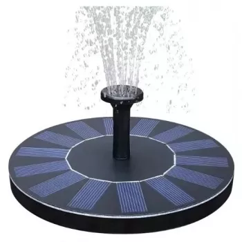 CP fuente flotante solar para jardín con filtro