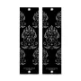 Cranborne Audio Accesorio Vintage (par) - orejas de rack de 19 pulgadas para 500R8 y 500ADAT, negro, acero