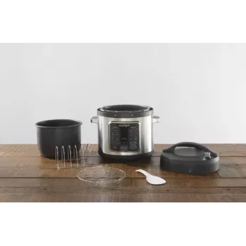 Olla multifunción Crock-Pot CSC062X 5.6 L 1400 W negra, acero inoxidable