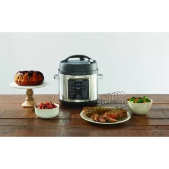 Olla multifunción Crock-Pot CSC062X 5.6 L 1400 W negra, acero inoxidable