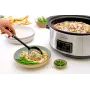 Olla de cocción lenta Crock-Pot CSC112X 6,5 litros (plateada)
