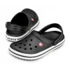 Crocs Crocband zuecos unisex negro, blanco
