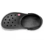 Crocs Crocband zuecos unisex negro, blanco