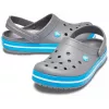Crocs Crocband Zuecos Unisex Gris, Azul, Blanco