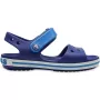 Crocs Crocband Sandal Kids Ocean/Navy Toddler C4 (EU 20-21) - sandalia ligera apta para el agua con correa trasera