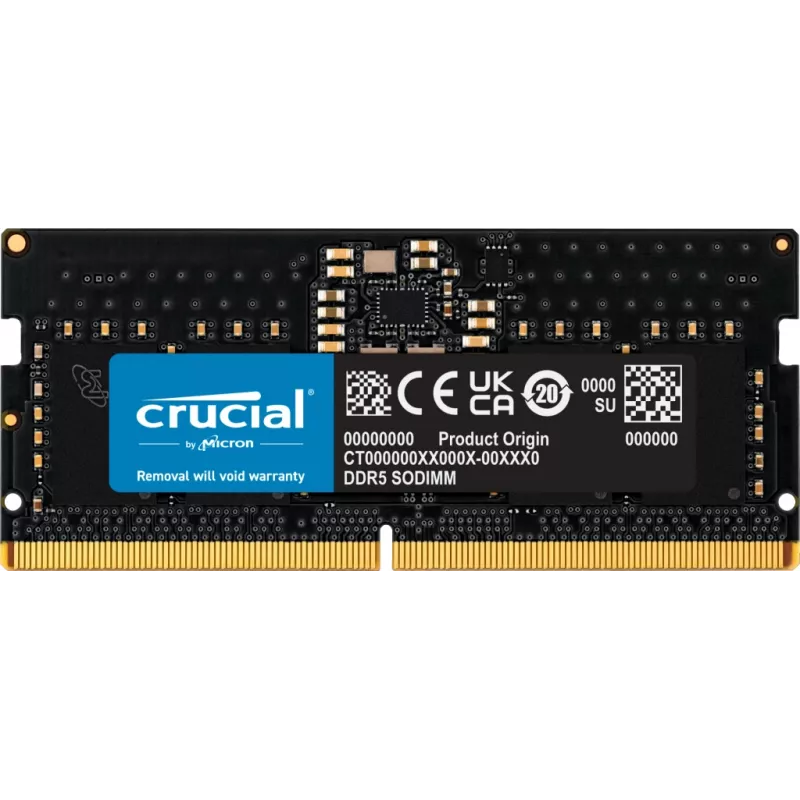 Crucial módulo de memoria RAM 8GB DDR5-5600 SODIMM (OEM Tray)