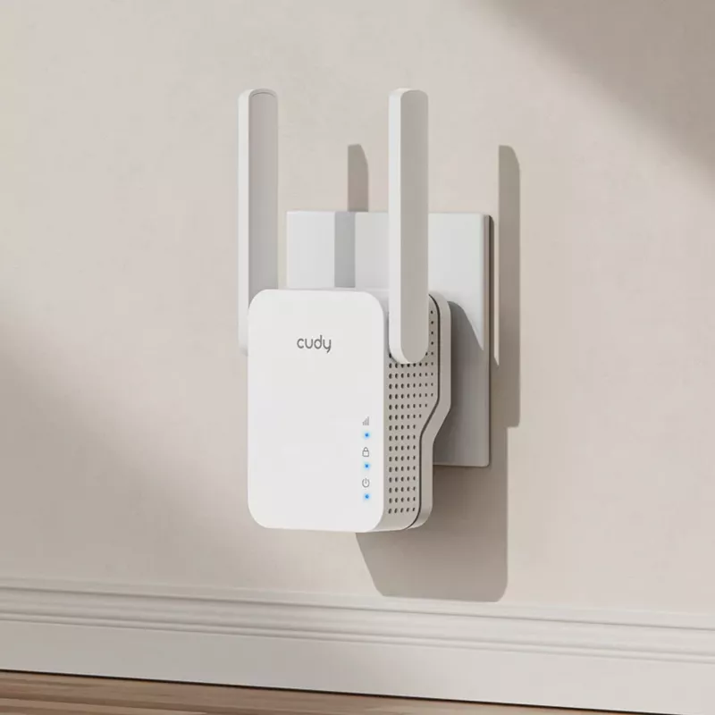 Cudy N300 Repetidor Wi-Fi Mesh | Enchufe de pared
