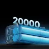 Cuktech CUKP200XGLGR 20000 mAh 100W Batería externa Gris