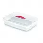 CURVER Fiambrera rectangular para tartas 45x29,5x11,1 cm Blanco