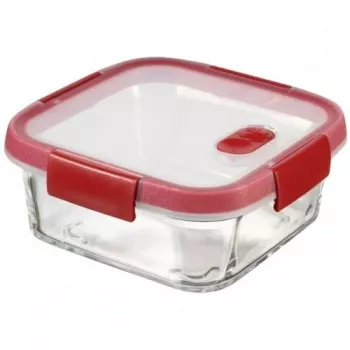 CURVER Recipiente de vidrio cuadrado para almacenamiento 0,7L Smart Cook