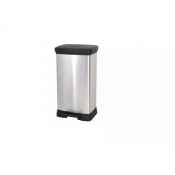 CURVER CUBO DE BASURA CON PEDAL 50L /IML METALIZADO