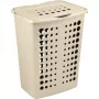 Curver Victor Cesto de ropa 40L, Crema, 39,7 x 29,9 x 50 cm