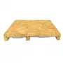Tabla de cortar Continenta, madera, marrón